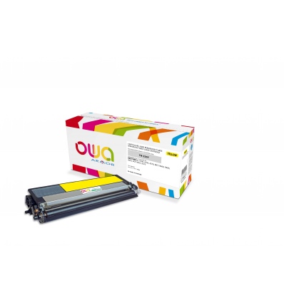 OWA Armor toner kompatibilní s Brother TN-320Y, 1500st, žlutá/yellow