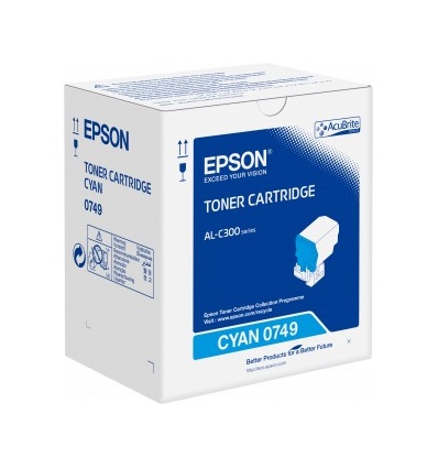 Toner Cartridge Cyan pro Epson WorkForce AL-C300