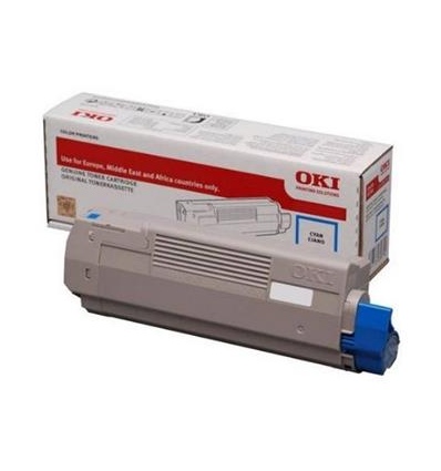 OKI toner azurový do C833/843 (10 000 stran)