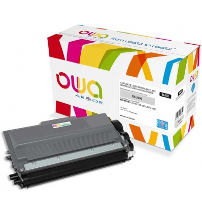 OWA Armor toner kompatibilní s Brother TN-3390, 16.000st, černá/black