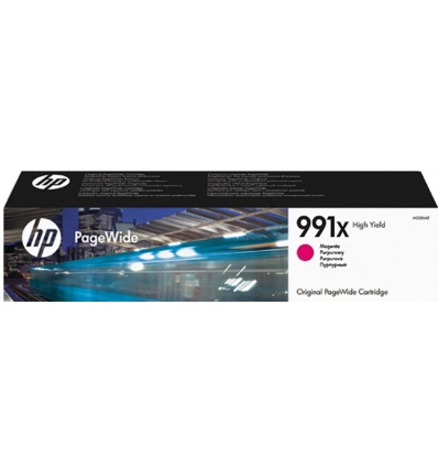 HP 991X High Yield purpurová PW Cartrige, M0J94AE