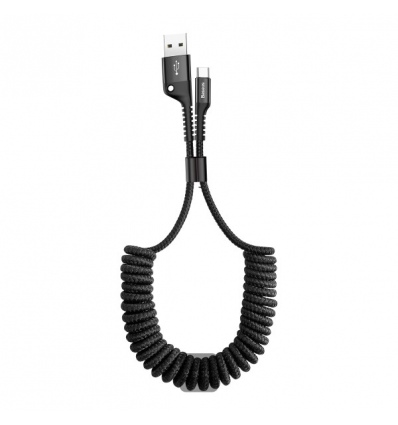 Baseus datový kabel Fish-eye USB/USB-C 1m 2A černý