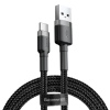 Baseus datový kabel Cafule USB-C 2m 2A šedo-černý