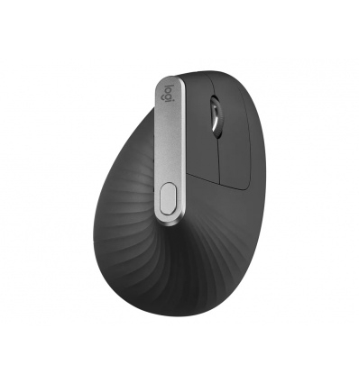 Logitech MX Vertical/Vertikální/Optická/Pro praváky/4 000 DPI/USB+BT/Grafitová