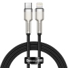 Baseus datový kabel Cafule USB-C/Lightning 1m PD 20W černý