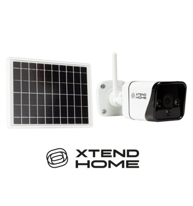 Xtend Home SO100/ Solární kamera/ 1080p/ 4mm/ Wi-Fi/ IP65/ IR až 15m/ Tuya CZ a SK