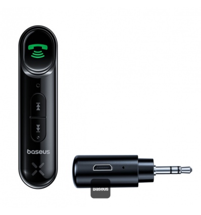 Baseus bluetoooth audio adaptér Qiyin černý