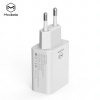 Mcdodo nabíječka 220V, 2x USB, 2.4A, USB C kabel, 1m, bílá