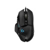 Logitech G502 HERO/Herní/Optická/Pro praváky/25 600 DPI/Drátová USB/Černá