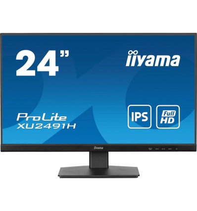 iiyama ProLite/XU2491H-B1/23,8"/IPS/FHD/100Hz/0,5ms/Black/3R