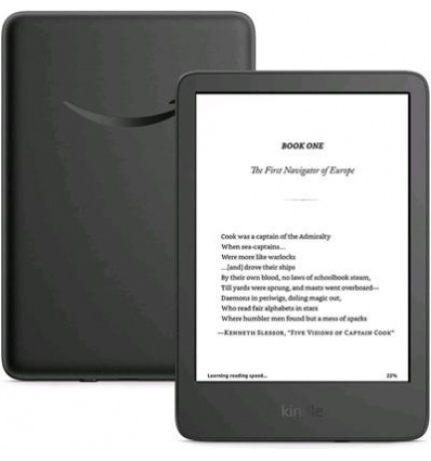 E-book Amazon Kindle Touch 2024 (16 GB), black, BEZ REKLAM