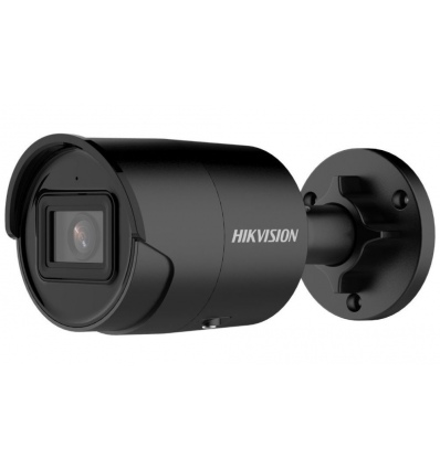 Hikvision DS-2CD2043G2-IU(2.8mm)(BLACK) - 4MPix IP Bullet kamera IR 40m, mikrofon, IP67, černá