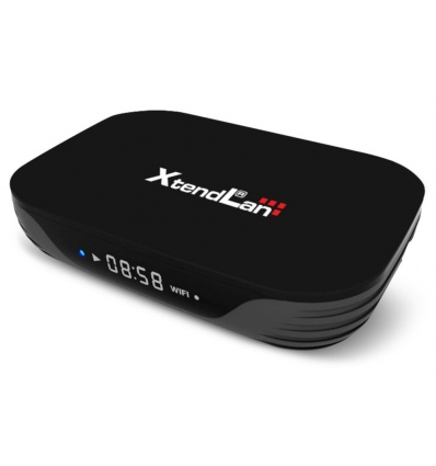 XtendLan android box HK1T/ 8K UHD/ 4GB/ 64GB/ HDR/ VP9/ H.265/HEVC/ NETFLIX/ O2 TV/ HDMI/ USB/ LAN/ Wi-Fi/ AndroidTV 10