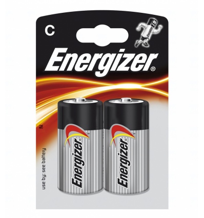 Baterie Energizer Alkaline Power C, LR14, R14, malé mono, LR15, AM2, L, MN1400, 814, E93, LR14N, 14A, 1,5V, blistr 2 ks