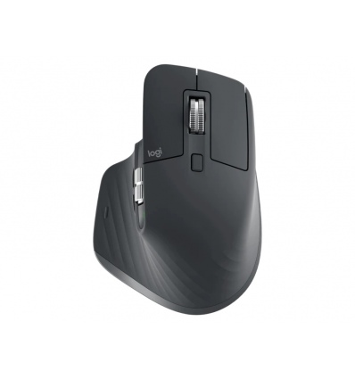 Logitech MX Master 3S/Kancelářská/Laserová/Pro praváky/8 000 DPI/USB+BT/Grafitová