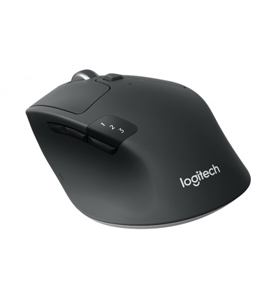 Logitech M720/Ergonomická/Optická/Pro praváky/1 000 DPI/Bezdrátová Bluetooth/Černá