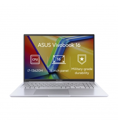 ASUS Vivobook 16/X1605VA-MB1630W/i7-13620H/16"/WUXGA/32GB/1TB SSD/UHD/W11H/Silver/2R