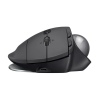 Logitech MX Ergo/Ergonomická/Optická/Pro praváky/2048 DPI/USB+BT/Grafitová