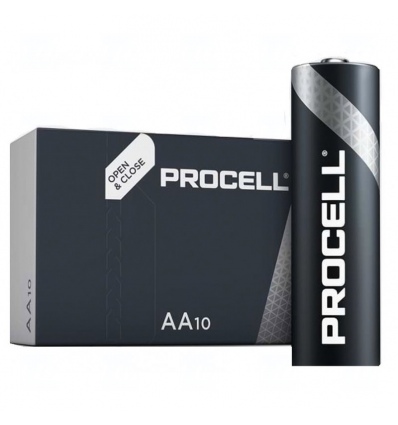 Baterie Duracell Procell AA, LR6, tužková, 1,5V, 10 ks