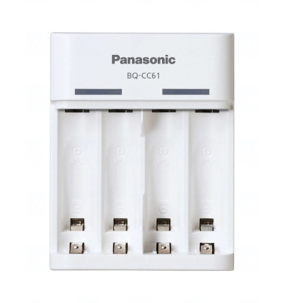 Panasonic BQ-CC61 USB nabíječka akumulátorů, EKO, bez baterií