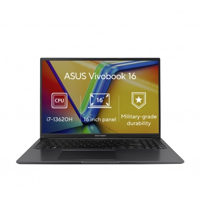 ASUS Vivobook 16/X1605VA/i7-13620H/16,0"/WUXGA/32GB/1TB SSD/UHD/W11H/Black/2R