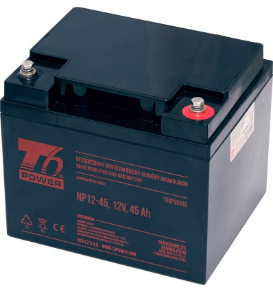 Akumulátor T6 Power NP12-45, 12V, 45Ah