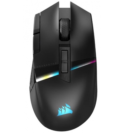 Corsair DARKSTAR/Herní/Optická/Pro praváky/26 000 DPI/Drátová+bezdrátová/Černá