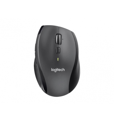 Logitech M705 Marathon/Kancelářská/Optická/Pro praváky/1 000 DPI/Bezdrátová USB/Černá-šedá