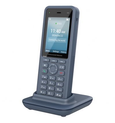 Grandstream WP836 SIP WiFi telefon, 2,8" bar. displ., 3 SIP úč., BT, USB-C, IP67