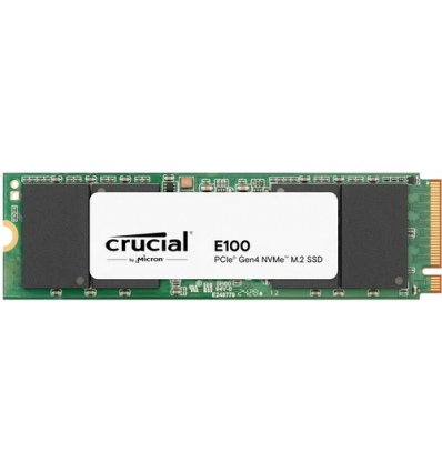 Crucial E100 480GB PCIe Gen4 2280 NVMe M.2 SSD