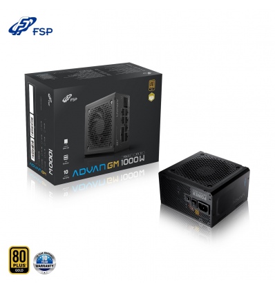 FSP ADVAN GM/1000W/ATX 3.1/80PLUS Gold/Modular/Retail