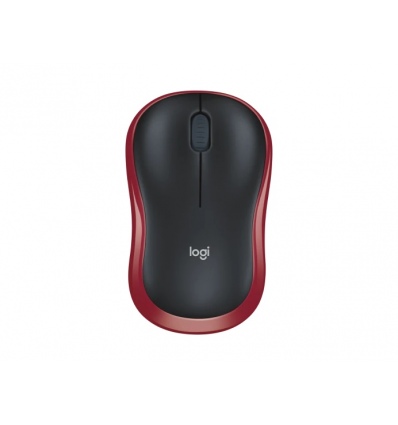 myš Logi Wireless Mouse M185, Red