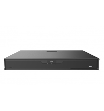 Uniview NVR302-08B-P8-IQ, 8 kanálů, až 12MP, až 2x10TB HDD, PoE 8ch (130W budget), SMART VCA, SIP by