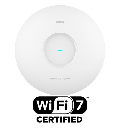 Grandstream GWN7670 AP, Wi-Fi 7, 802.11be, 2x2:2 MIMO s MLO, 4KQAM, MRU, 2x 2,5G Ethernet WAN/LAN