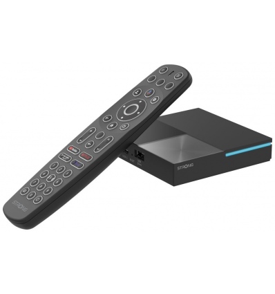 STRONG android box SRT LEAP-S3 PRO/ 4K UHD/ H.265/HEVC/ NETFLIX/ Disney+/ Chromecast/ HDMI/ USB/ LAN/ Wi-Fi 6/ Google TV