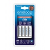 Panasonic BQ-CC55 rychlonabíječka, EKO + 4x Panasonic Eneloop AA 2000mAh