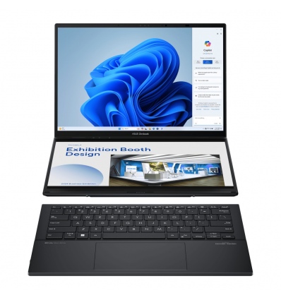 ASUS Zenbook Duo 14 OLED/UX8406CA-OLED166X/U9-285H/14"/2880x1800/T/32GB/1TB SSD/Arc 140T/W11P/Gray/2