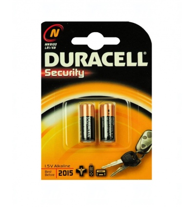 Baterie Duracell LR1, LR01, 910A, E90, MN9100, L1129, 1,5V, blistr 2 ks