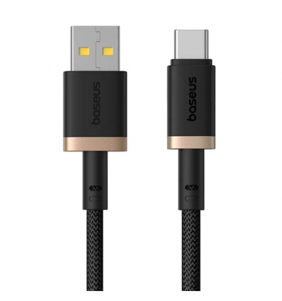 Baseus Rychlonabíjecí kabel Dura USB/USB-C 1m 60W černo zlatý