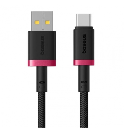 Baseus Rychlonabíjecí kabel Dura USB/USB-C 1m 60W červeno černý