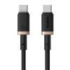 Baseus Rychlonabíjecí kabel Dura USB-C/USB-C 2m 100W černo zlatý