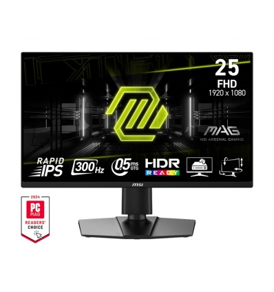 MSI MAG 255PXF 24,5" FHD/IPS/300Hz/0,5ms