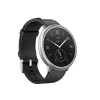 Amazfit Active 2 Round NFC/Silver/Elegant Band/Black Leather