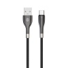 Datový kabel Forever Sleek USB/USB-C 1m 3A černý