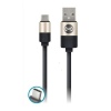 Datový kabel Forever Modern USB/USB-C 1m 2A černý