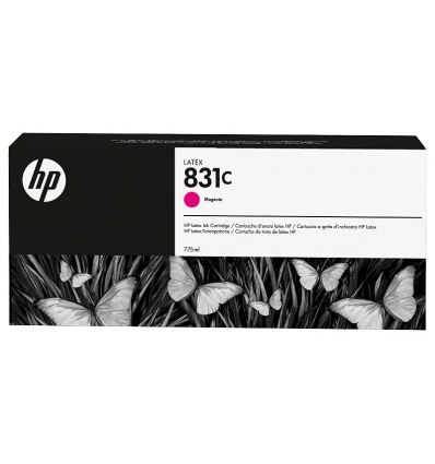 HP 831C inkoustová náplň purpurová, CZ696A