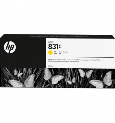 HP 831C inkoustová náplň žlutá, CZ697A