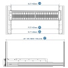 QNAP Rack Silde Rail Kit RAIL-E03 for ES2486dc