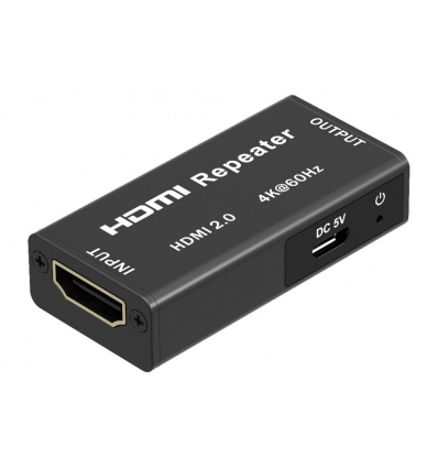 PC HDMI 2.0 repeater až do 40m, rozlišení 4Kx2K@60