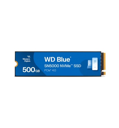 SSD 500GB WD Blue SN5000 NBMe M.2 PCIe Gen4 2280